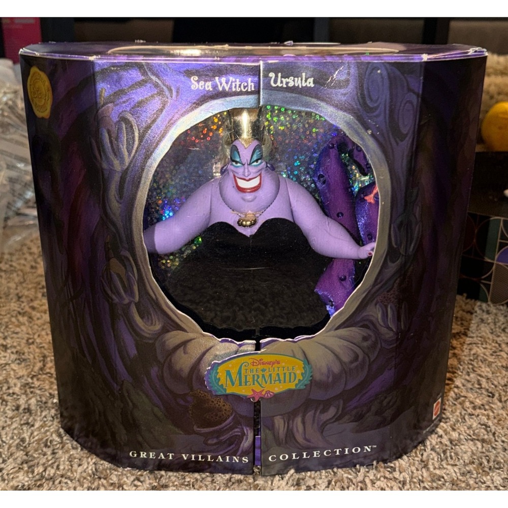 Mattel Disney Little Mermaid Sea Witch Ursula Little Edition Vintage Doll (NWT)